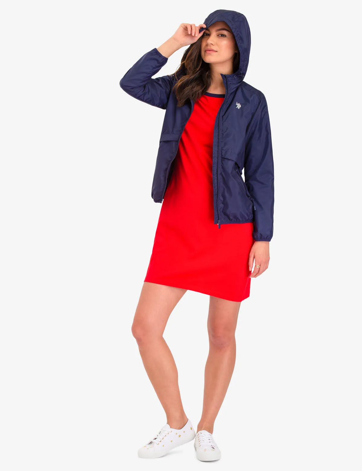 ESSENTIAL HOODED WINDBREAKER