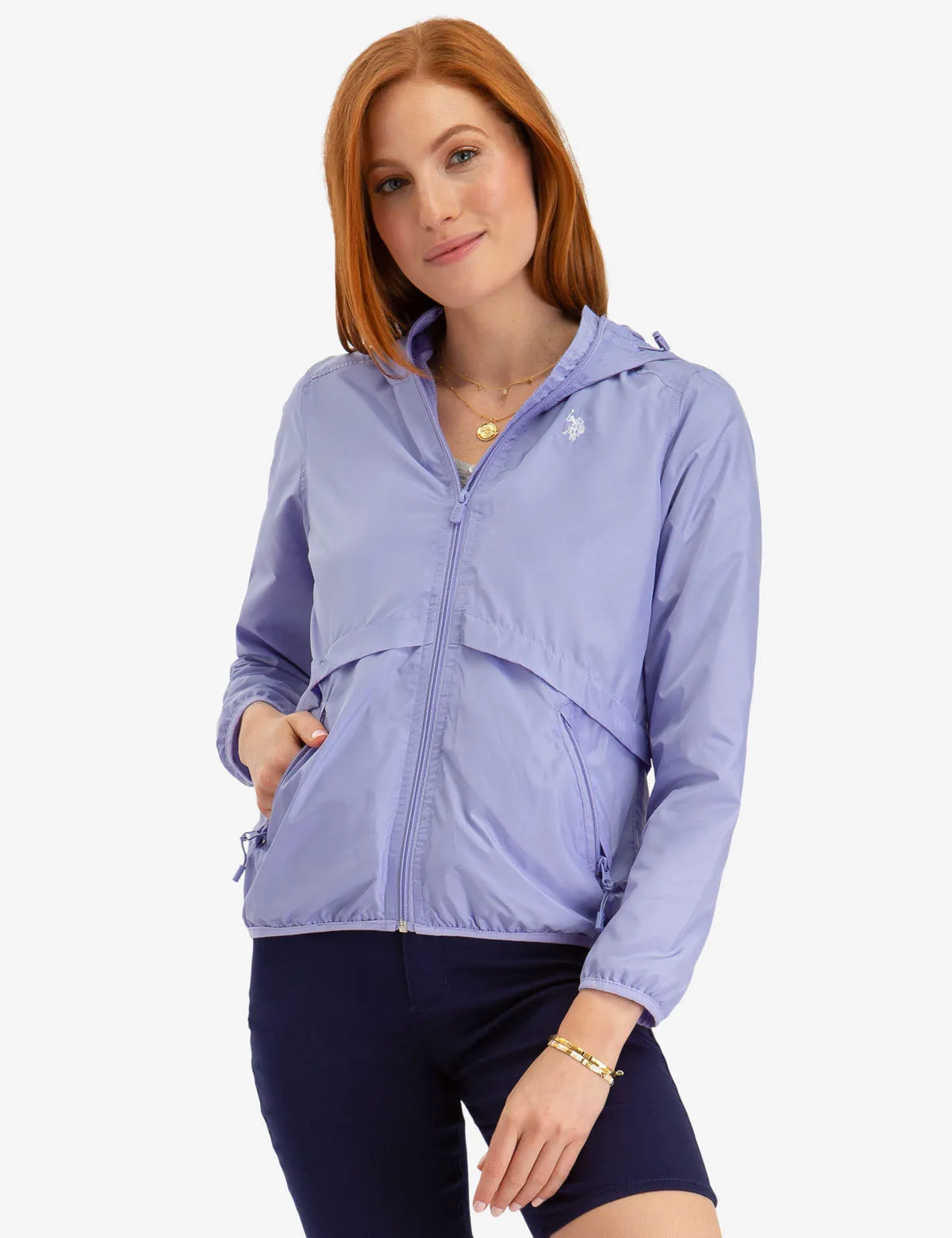 ESSENTIAL HOODED WINDBREAKER