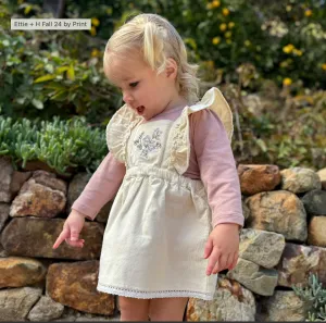 Ettie & H Corduroy Cream Dress