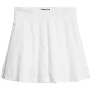 Fay Pleated Skirt White