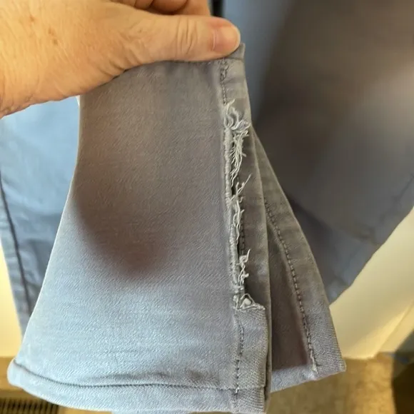Fidelity Denim Size 26 Lavender Madison Vintage Thread Distressed Jeans NWT