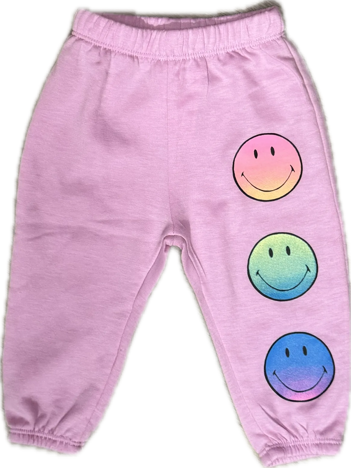 FIREHOUSE- Neon Smileys Sweat Pants (carnation)