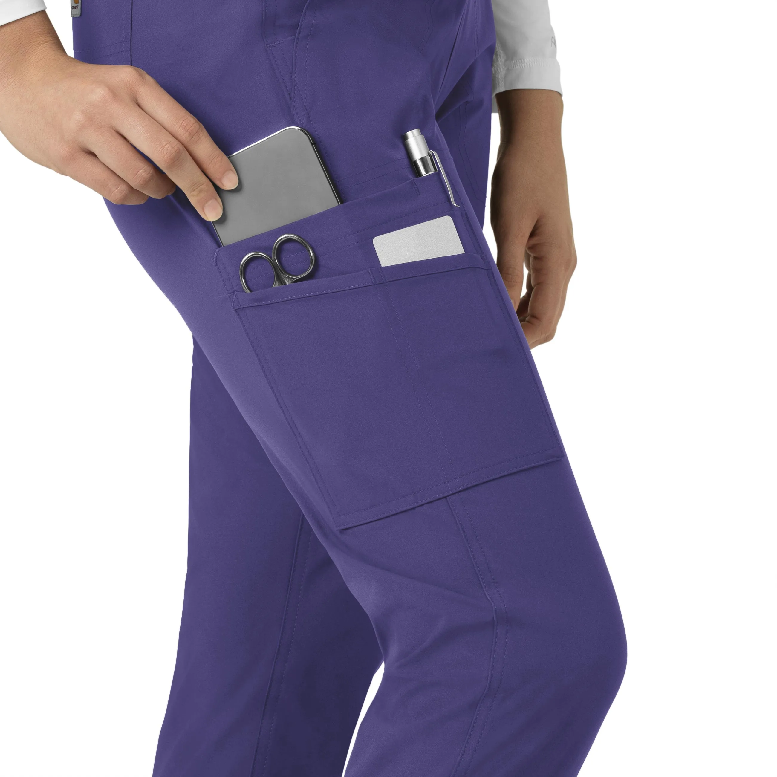 Force Essentials C51113 Jogger Scrub Pants Grape