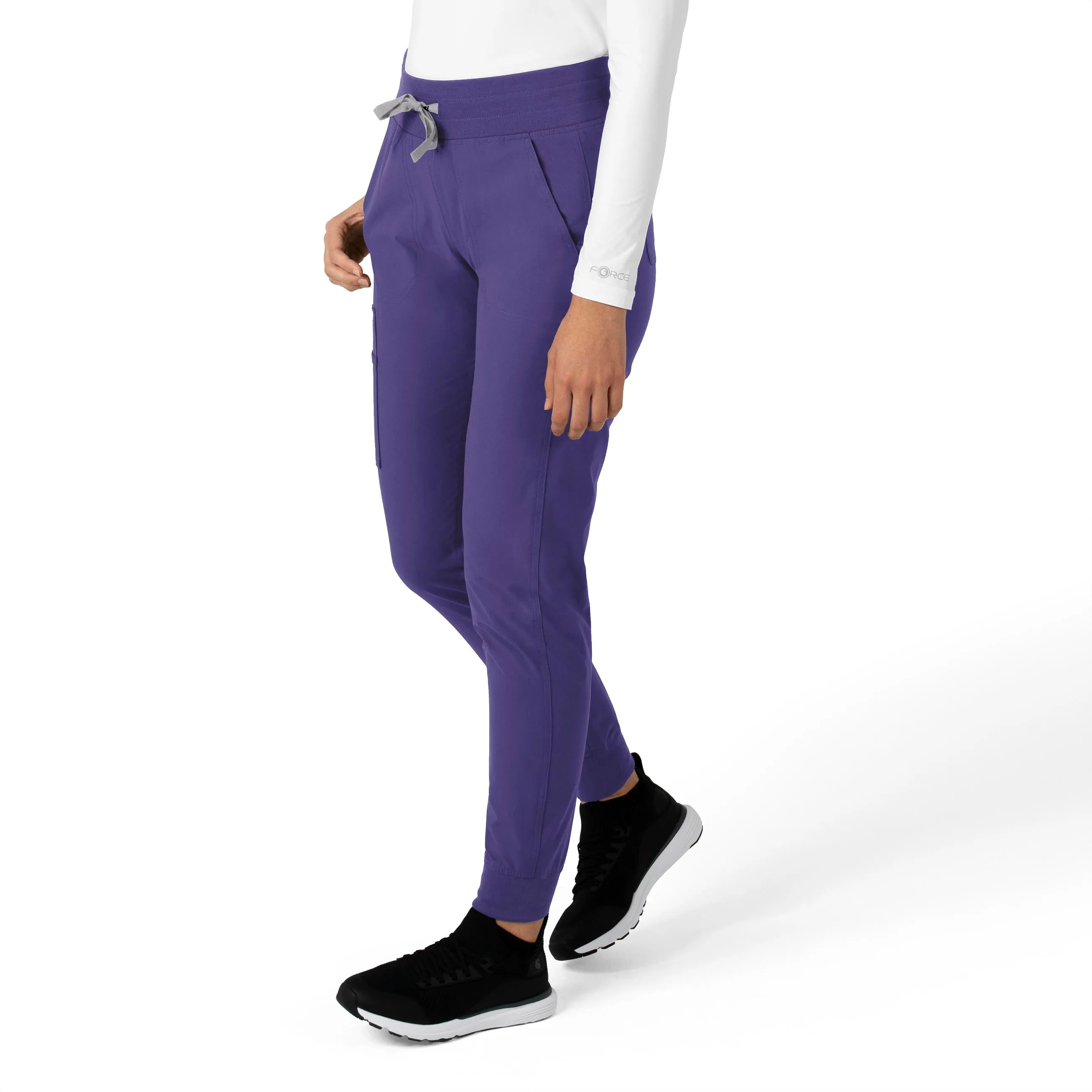 Force Essentials C51113 Jogger Scrub Pants Grape