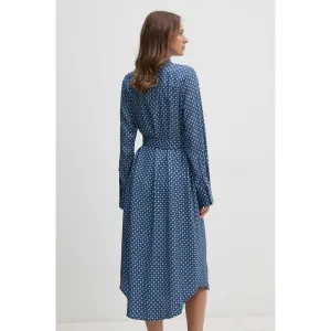 Foulard Knee Shirtdress