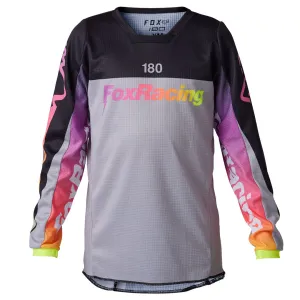 Fox - 2023 180 Youth Statk Black/Grey/Multi Jersey