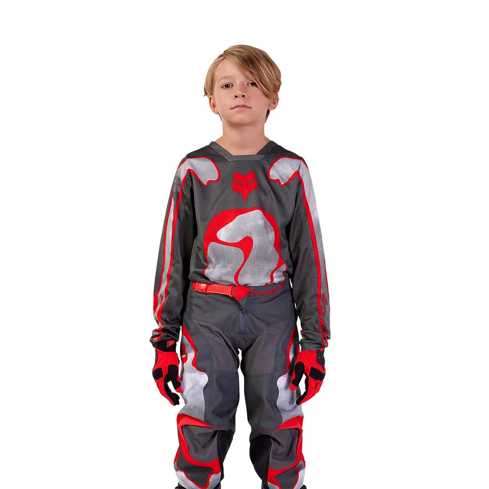 FOX YOUTH 180 ATLAS JERSEY [GREY/RED]