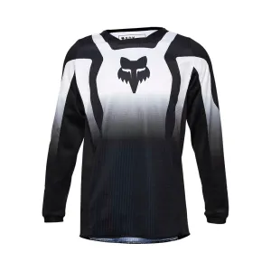 FOX YOUTH 180 LEAN JERSEY [BLACK/WHITE]