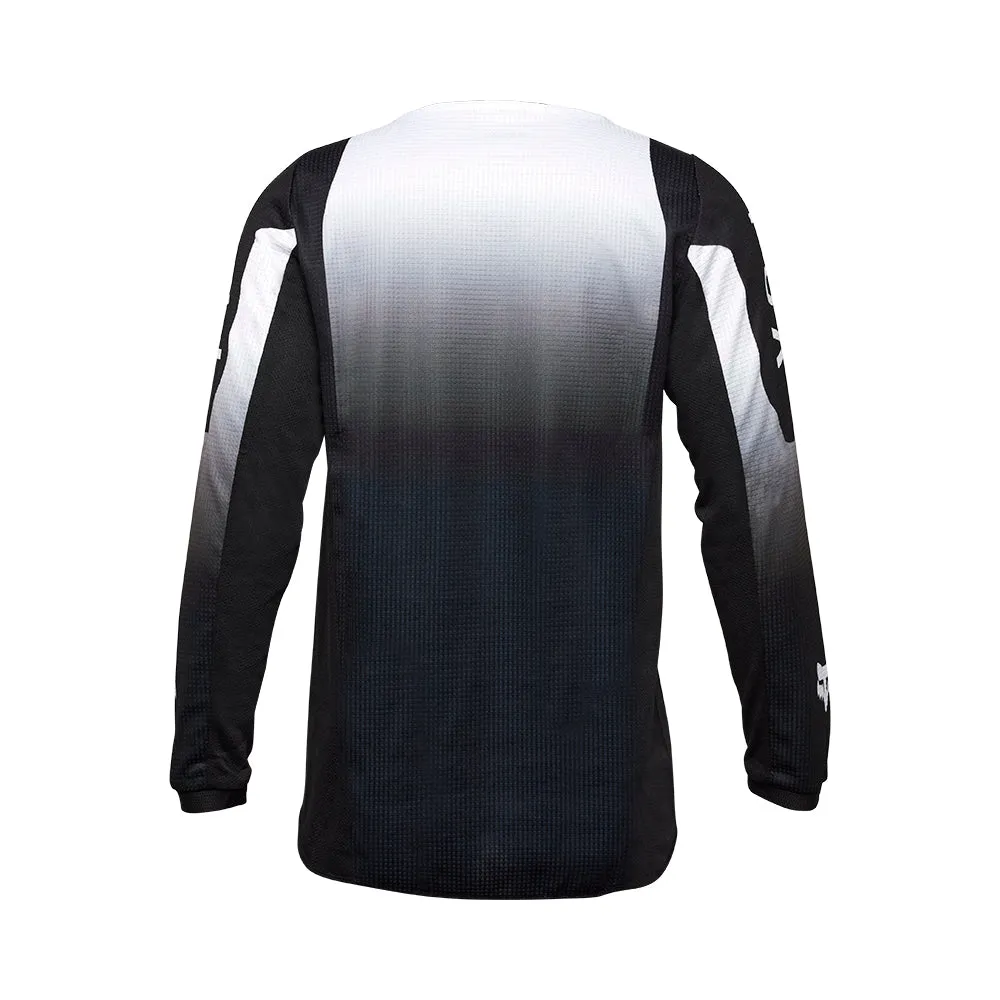 FOX YOUTH 180 LEAN JERSEY [BLACK/WHITE]