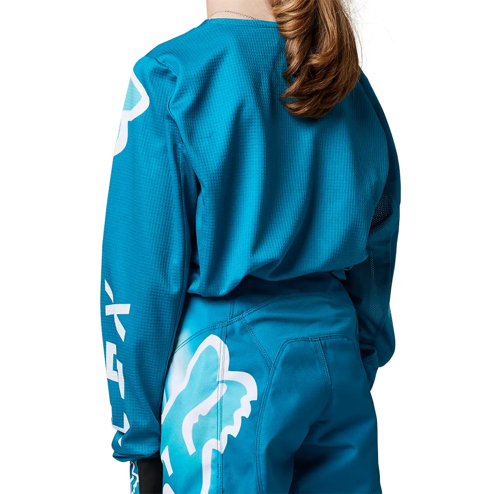 FOX YOUTH GIRLS 180 TOXSYK JERSEY [MAUI BLUE]