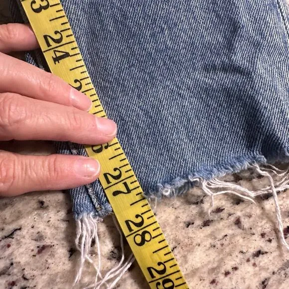 Frame Rigid Re-Release Le Original Skinny Jeans Distressed Size 27