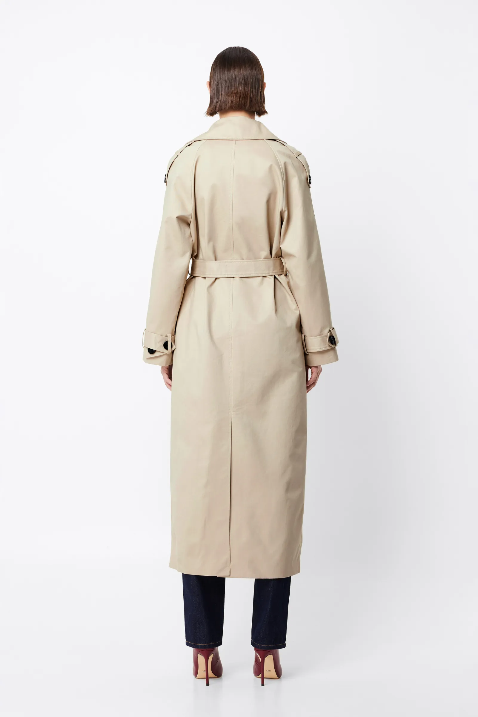 Franklin Trench Coat - Natural