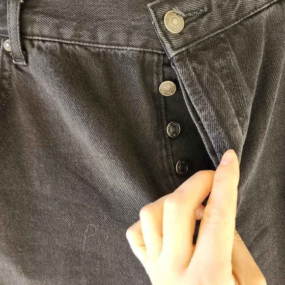 Free People We the free black ripped jeans