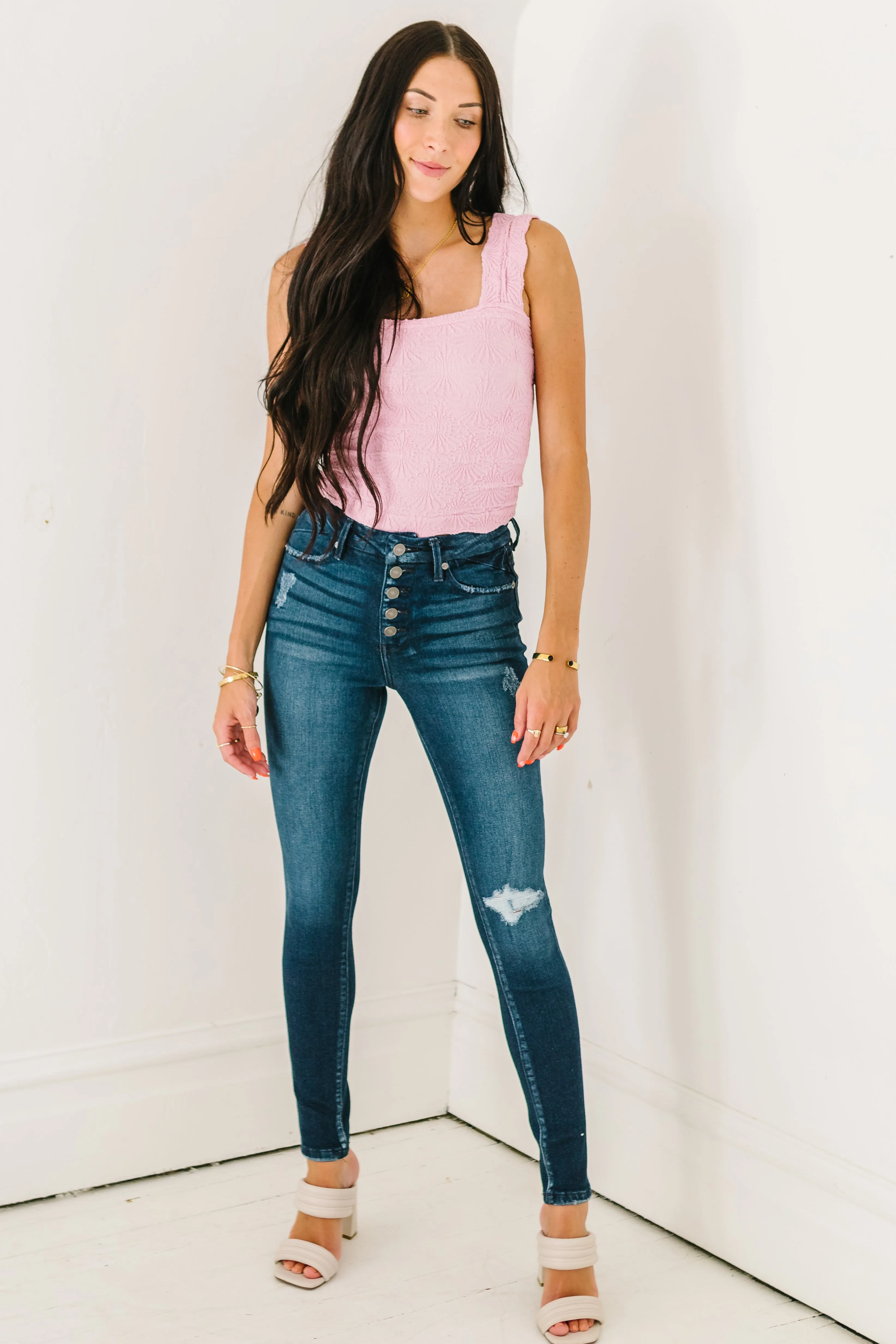 Gentry High Rise Super Skinny by Kancan