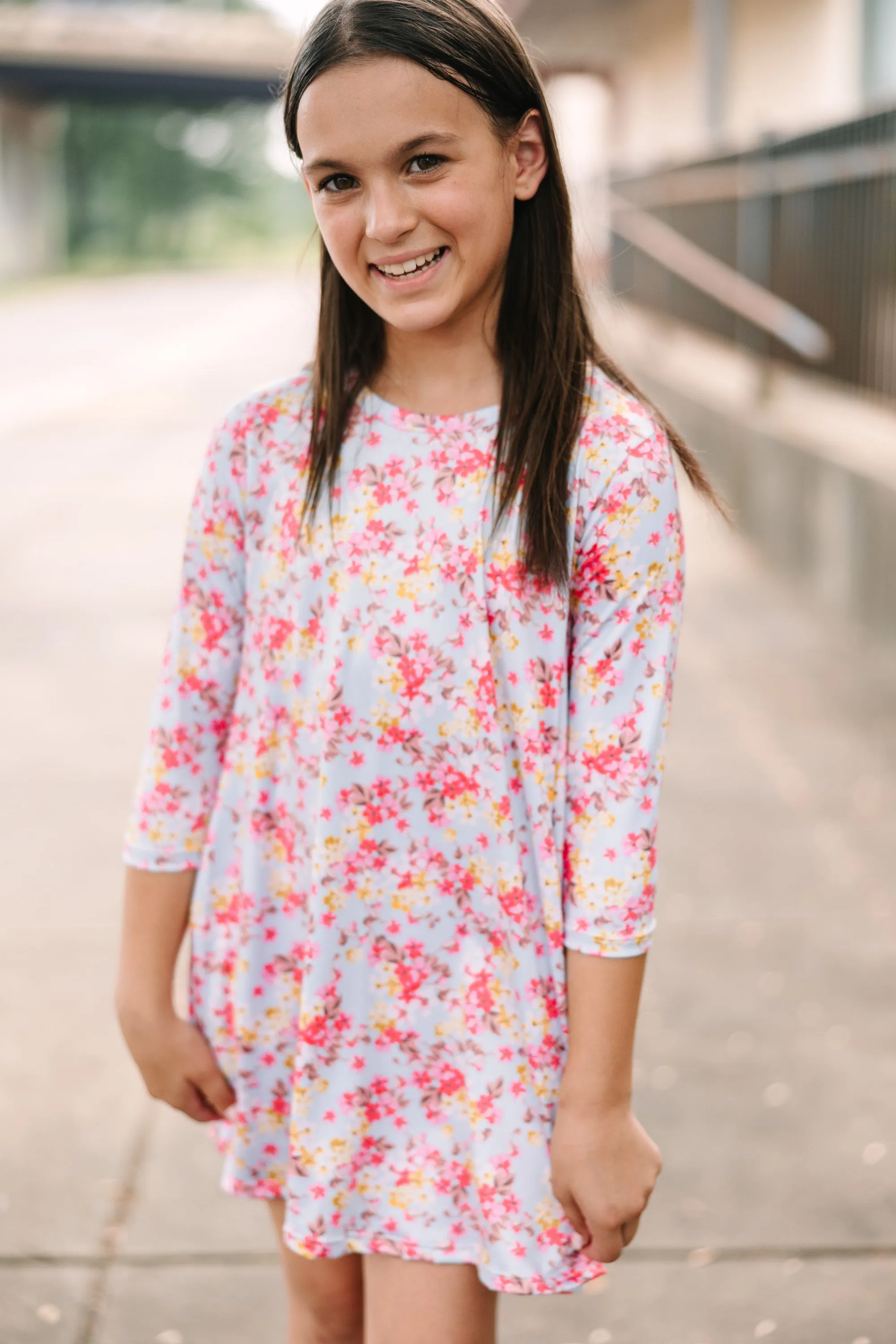Girls: Day By Day Ditsy Floral Dress