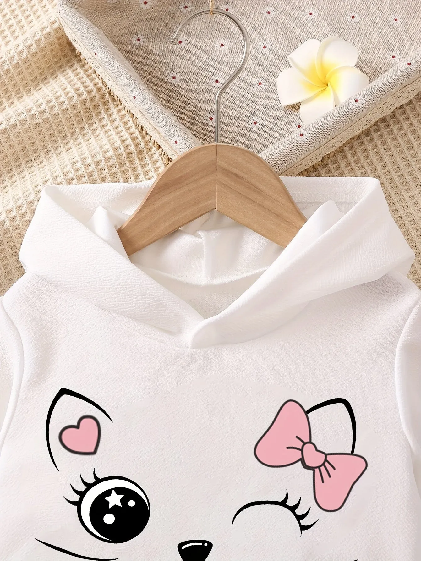 Girls Set, Long Sleeve Short Hoodie Top   Skirt, FS