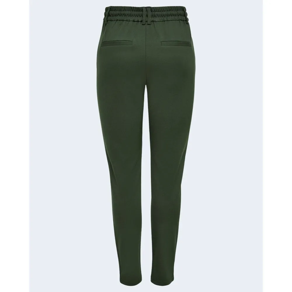 Green Viscose Jeans & Pant