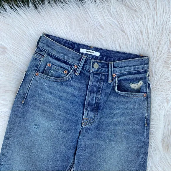 Grlfrnd Karolina Distressed Jeans 23 NWT