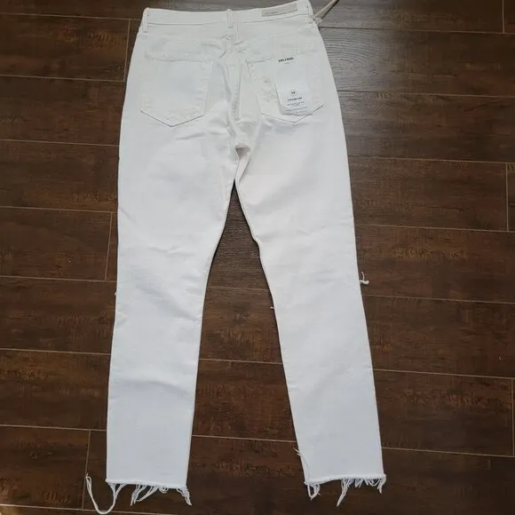 GRLFRND Karolina Ripped Jeans Womens 28 Fresh Casual Y2K Country Rustic Chic