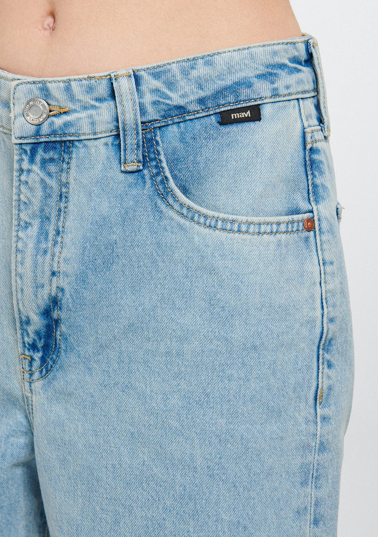 HAPPY Bleach Ripped Jean Pants