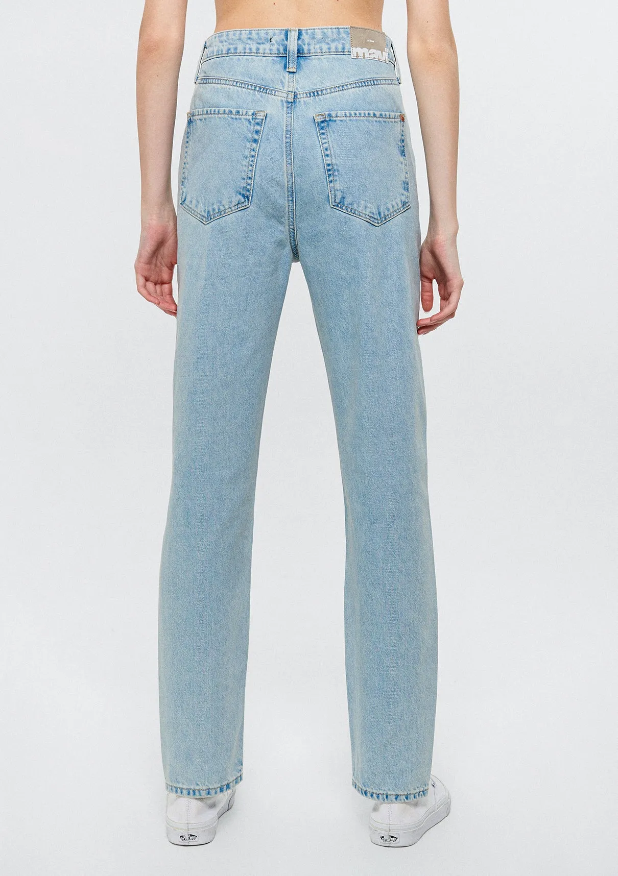 HAPPY Bleach Ripped Jean Pants