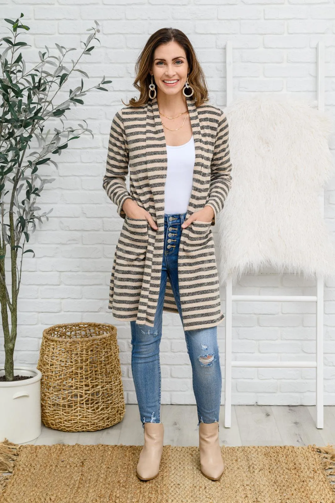 Hazel Blues® | Skye Destroyed Button Fly Skinny