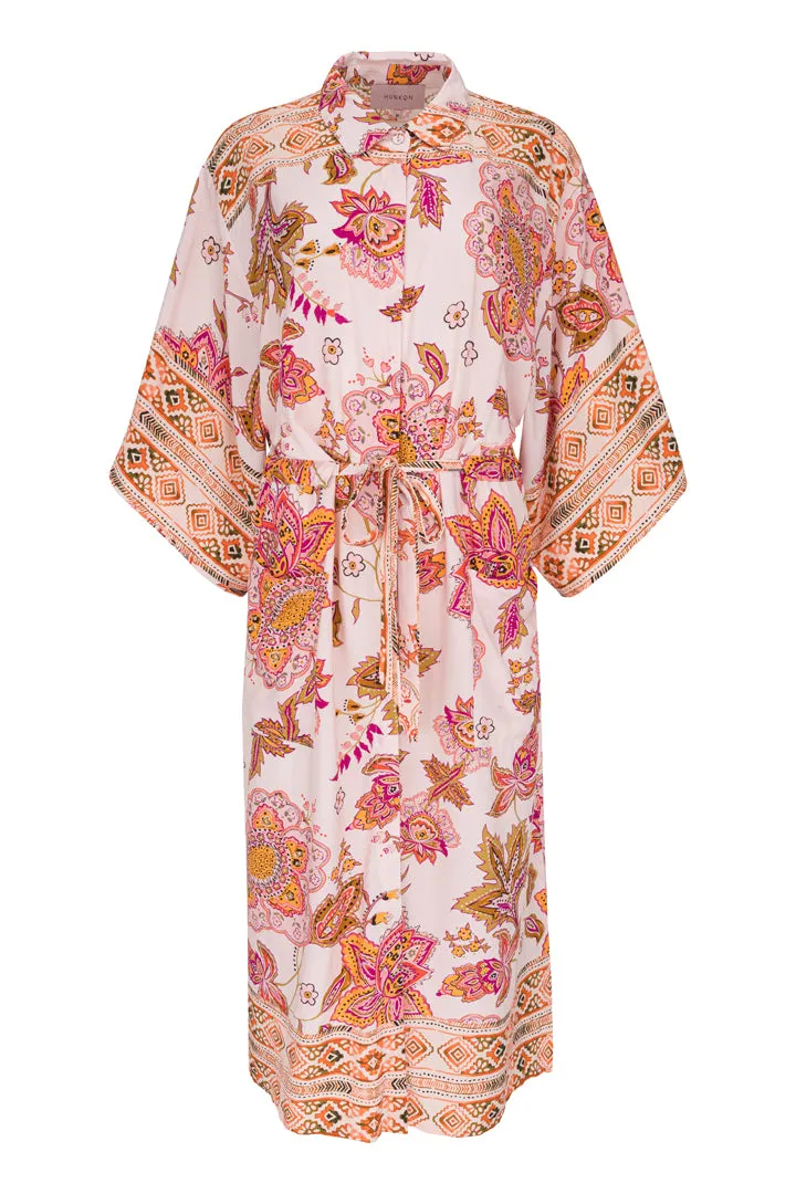 Helene Kimono - Coral