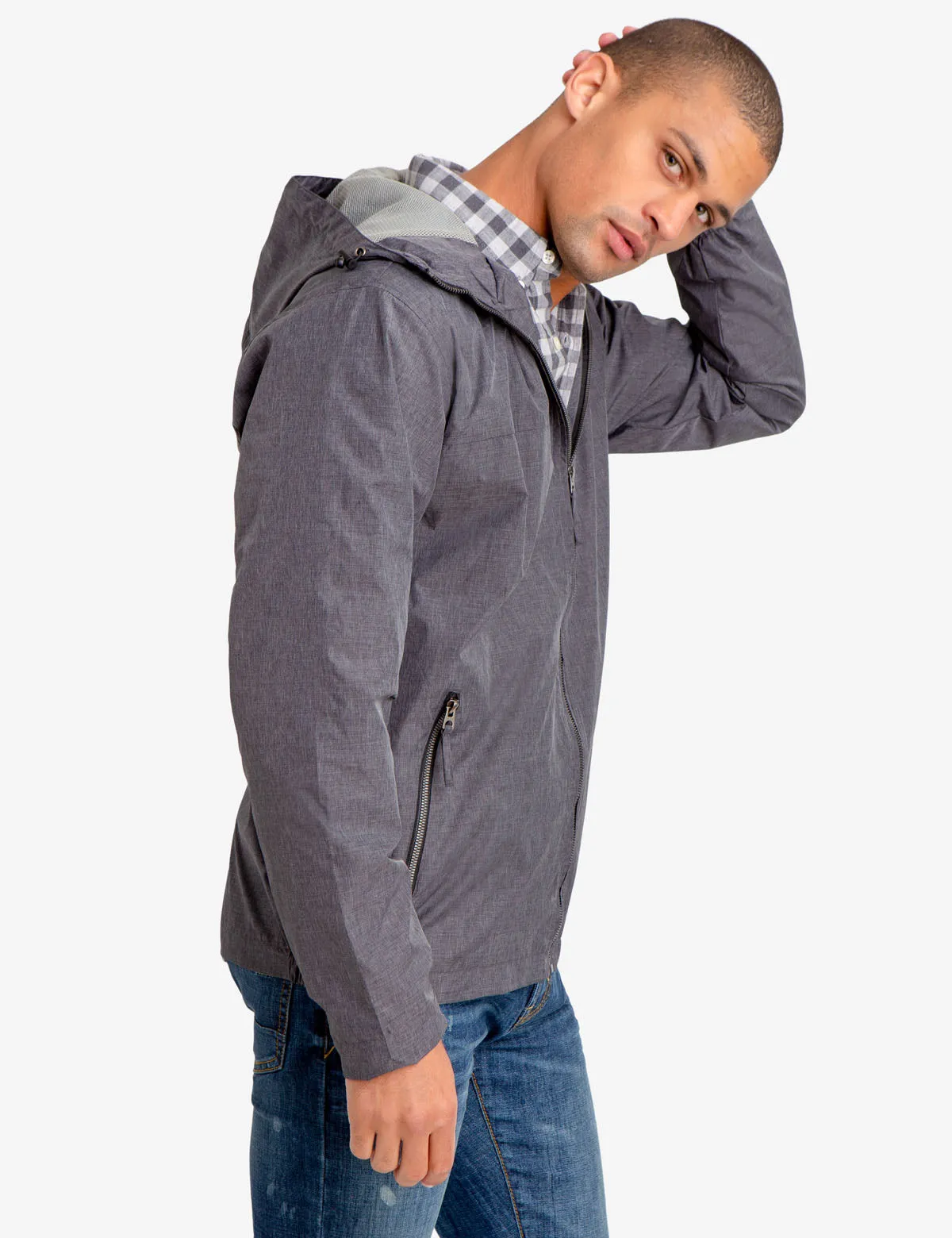 HOODED WINDBREAKER