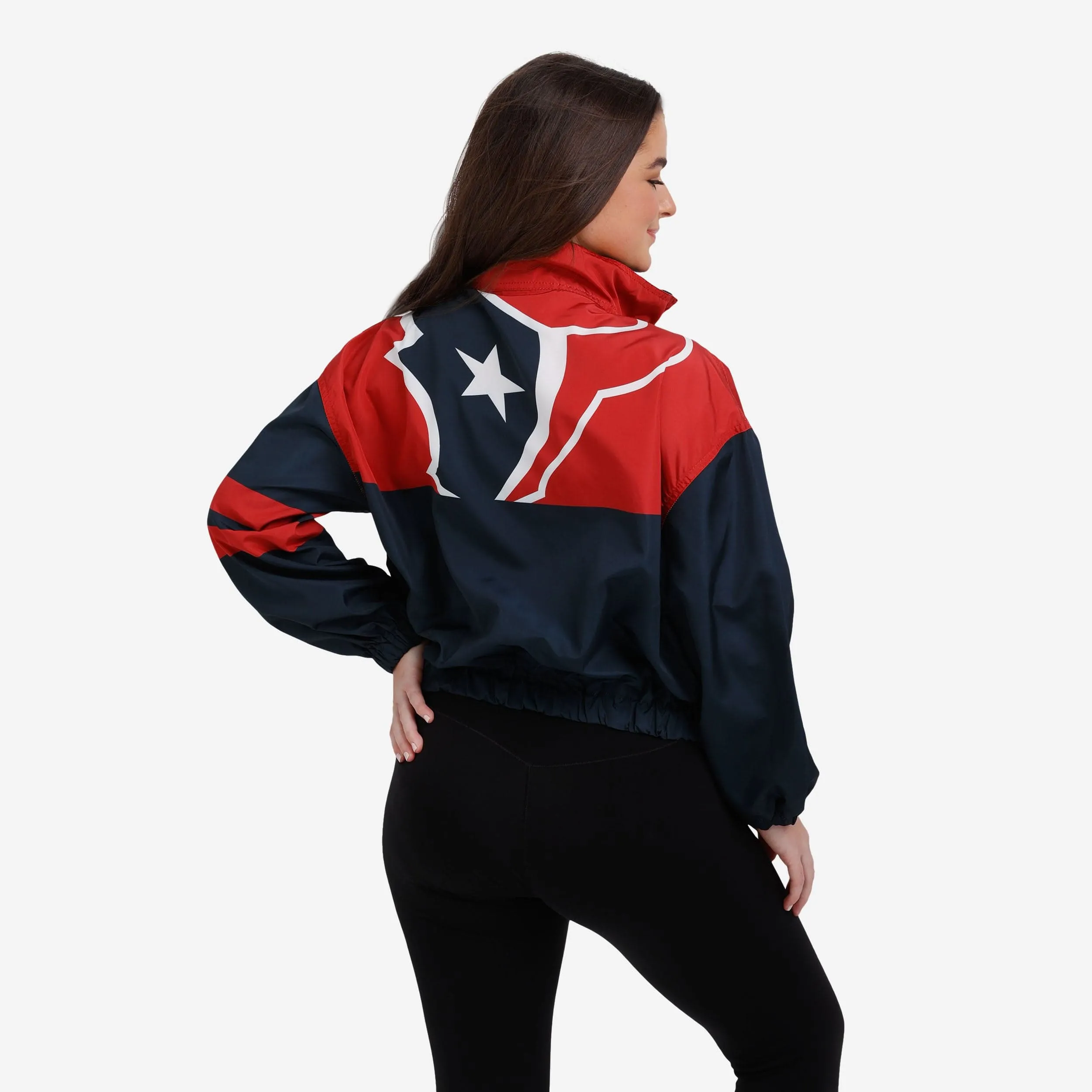 Houston Texans Womens Winning Play Windbreaker