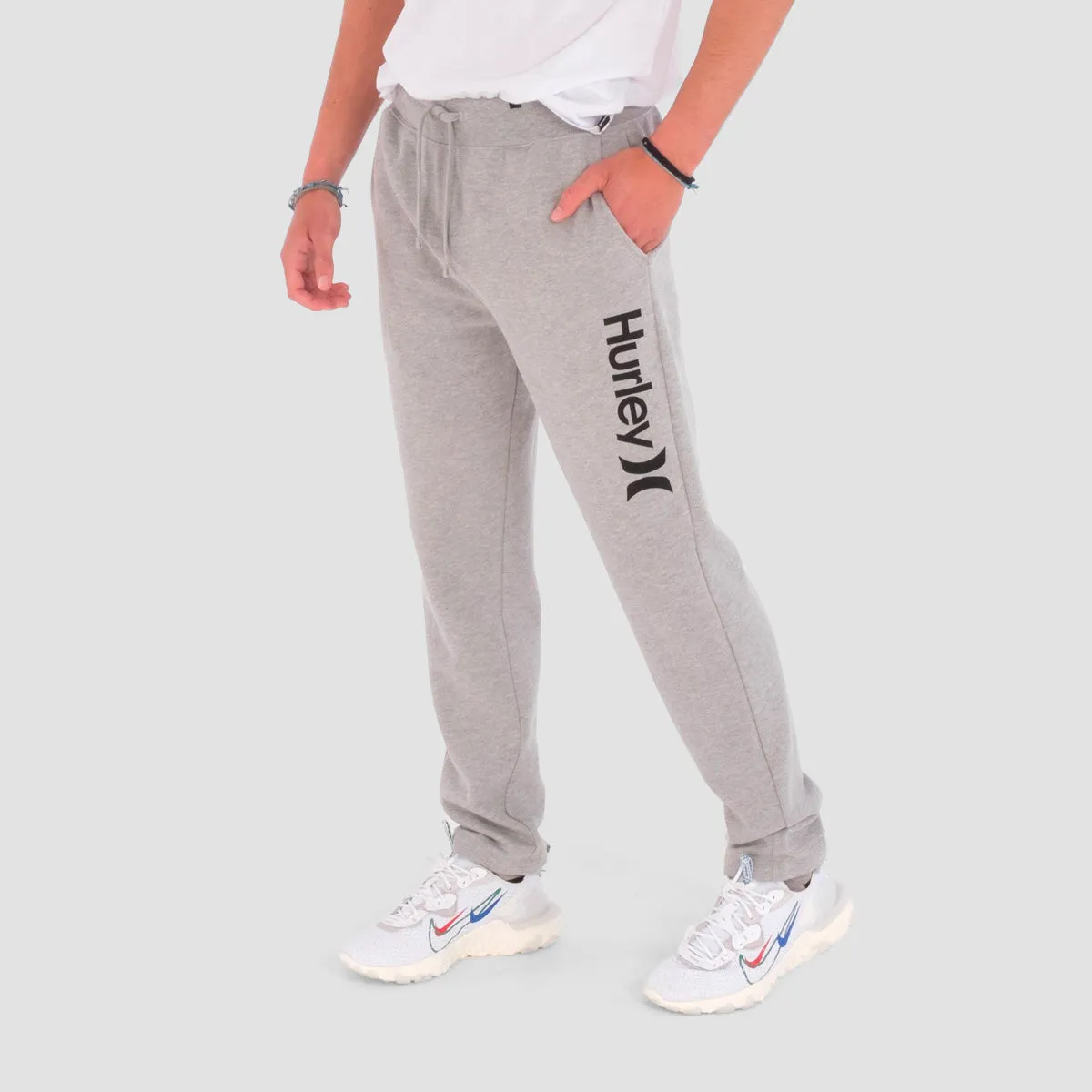 Hurley OAO Track Sweat Pants Dark Heather Grey