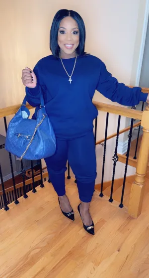 Indigo Jogger Set