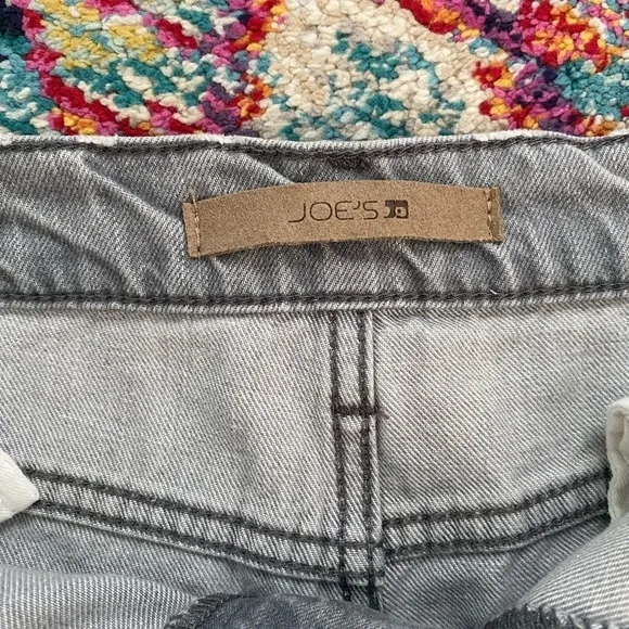 Joe’s Jeans Distressed Gray Cut Off Short