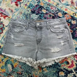 Joe’s Jeans Distressed Gray Cut Off Short
