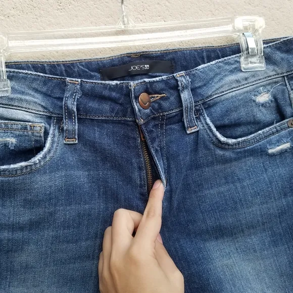 Joe's Jeans | Keagan Skinny Ankle Distressed Jeans