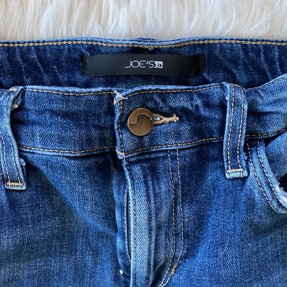 Joe's Jeans The Skinny Rolled Distressed Keagan Ankle Cut