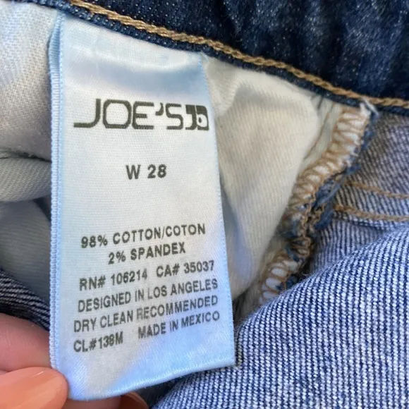 Joe's Jeans The Skinny Rolled Distressed Keagan Ankle Cut