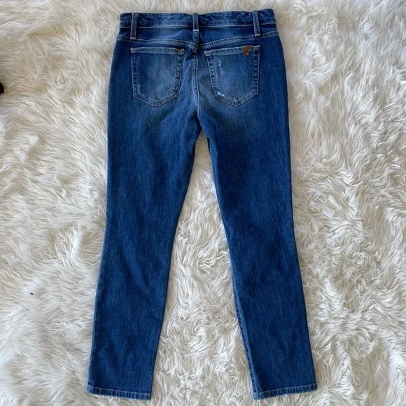 Joe's Jeans The Skinny Rolled Distressed Keagan Ankle Cut