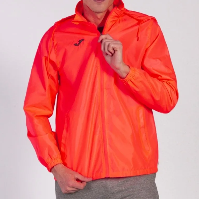 JOMA Iris Water Repellant Windbreaker Training Jacket-NEON ORANGE