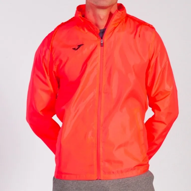 JOMA Iris Water Repellant Windbreaker Training Jacket-NEON ORANGE