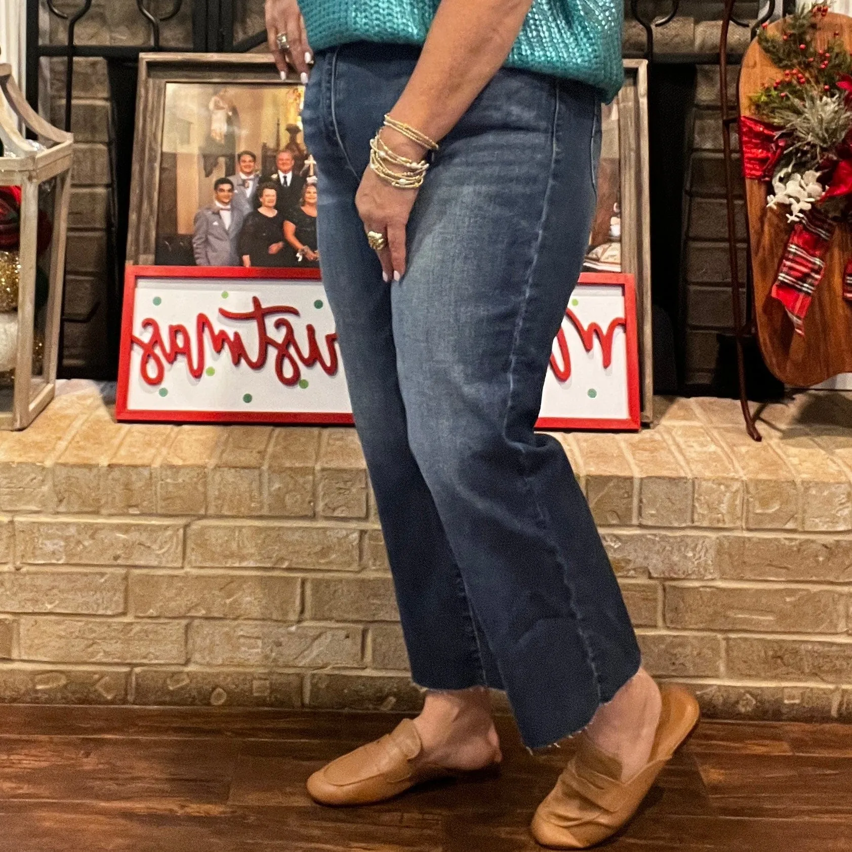Judy Blue High Waist Crop Non Distressed