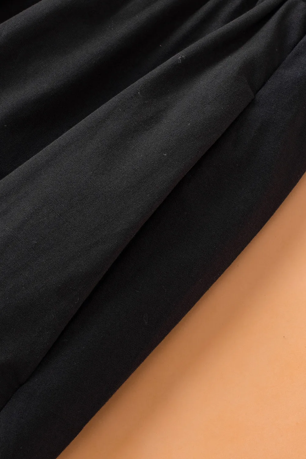 KaleaBoutique Ricrac Trim Colorblock High Waist Long Skirt