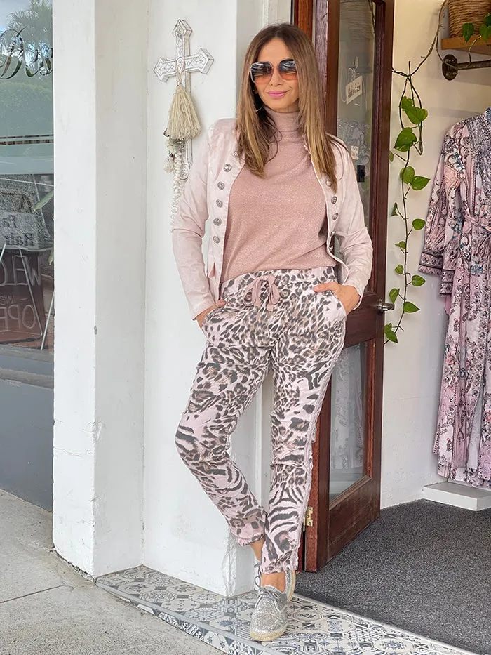 Kalli Leopard Jogger Pants