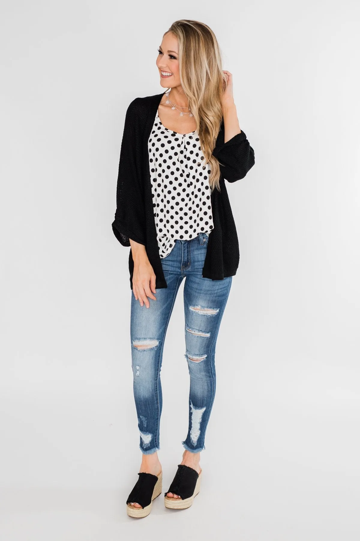 KanCan Distressed Skinny Jeans- Sammy Wash