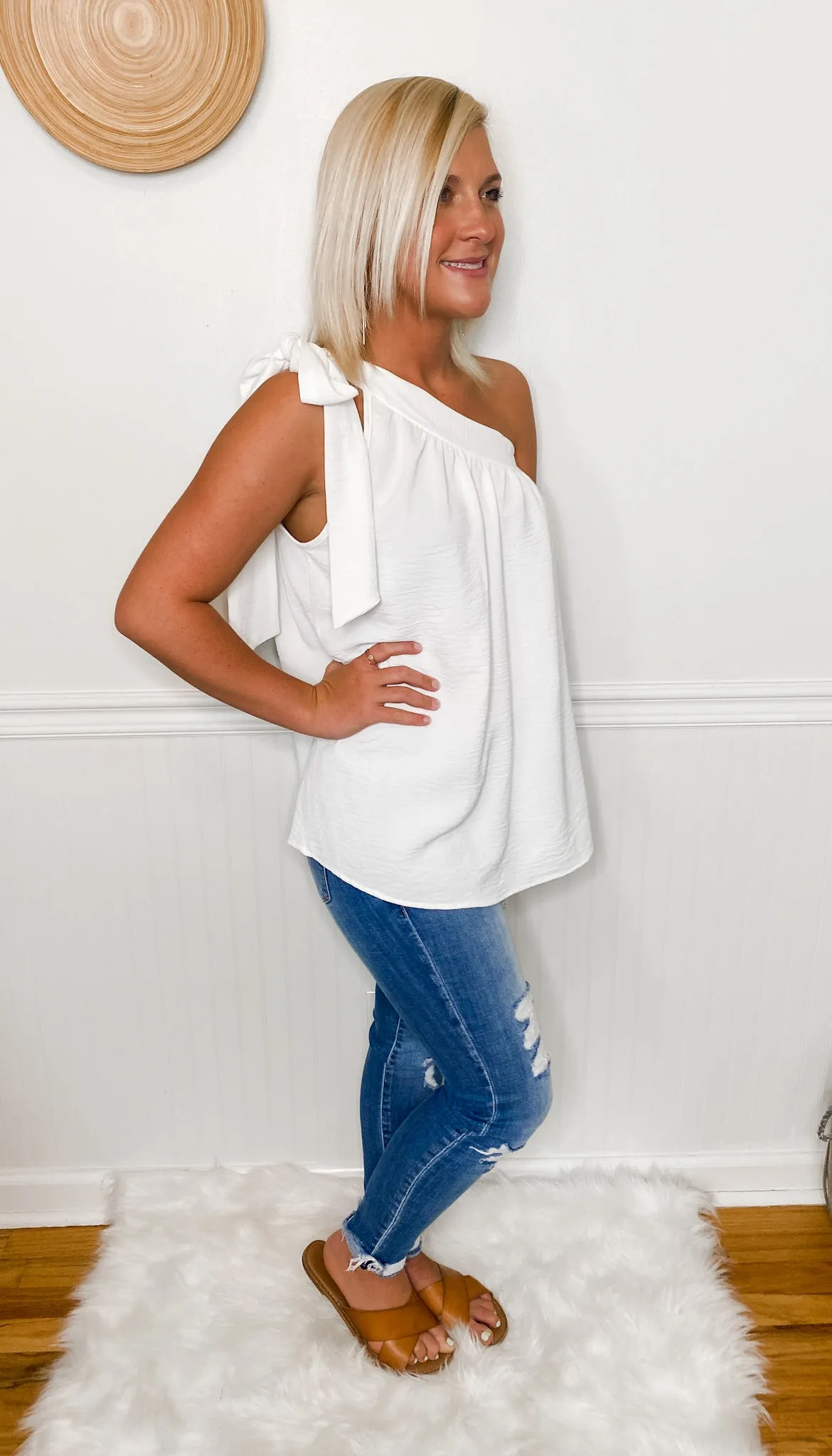 Kancan Distressed Skinny Mid Rise Jeans