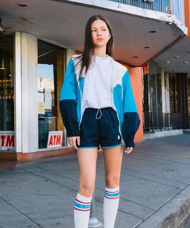 KANDINI Color Block Set-up Pants - Navy