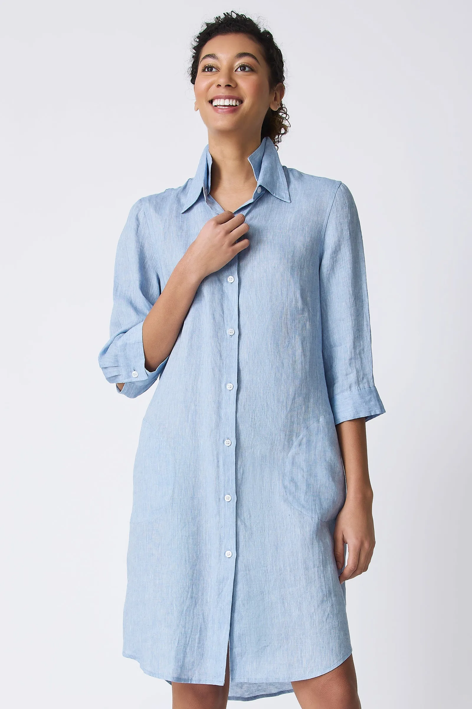 Katie Dress - Sky Blue