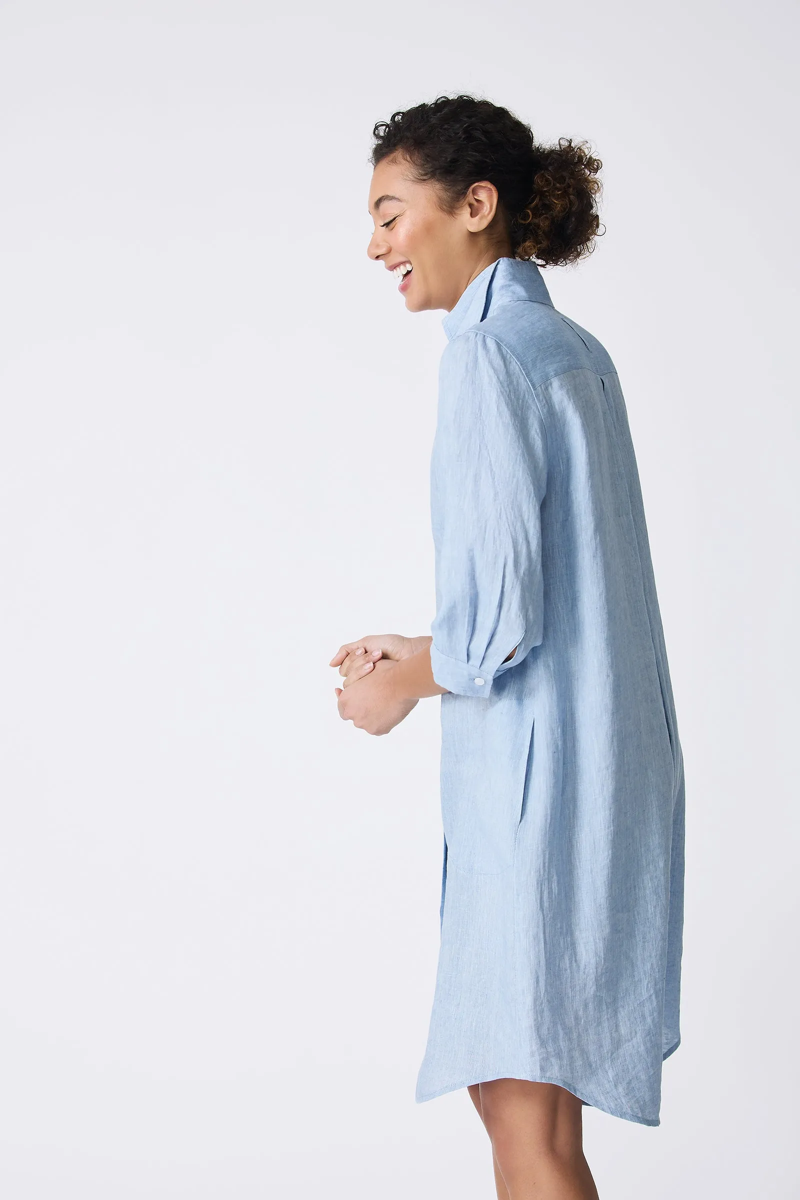 Katie Dress - Sky Blue