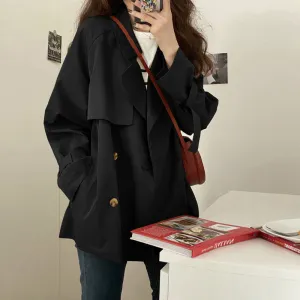 Khaki Trench Coat for Women