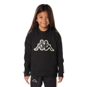 Kid's Logo Tape Apet 2 Hoodie-Black Smoke