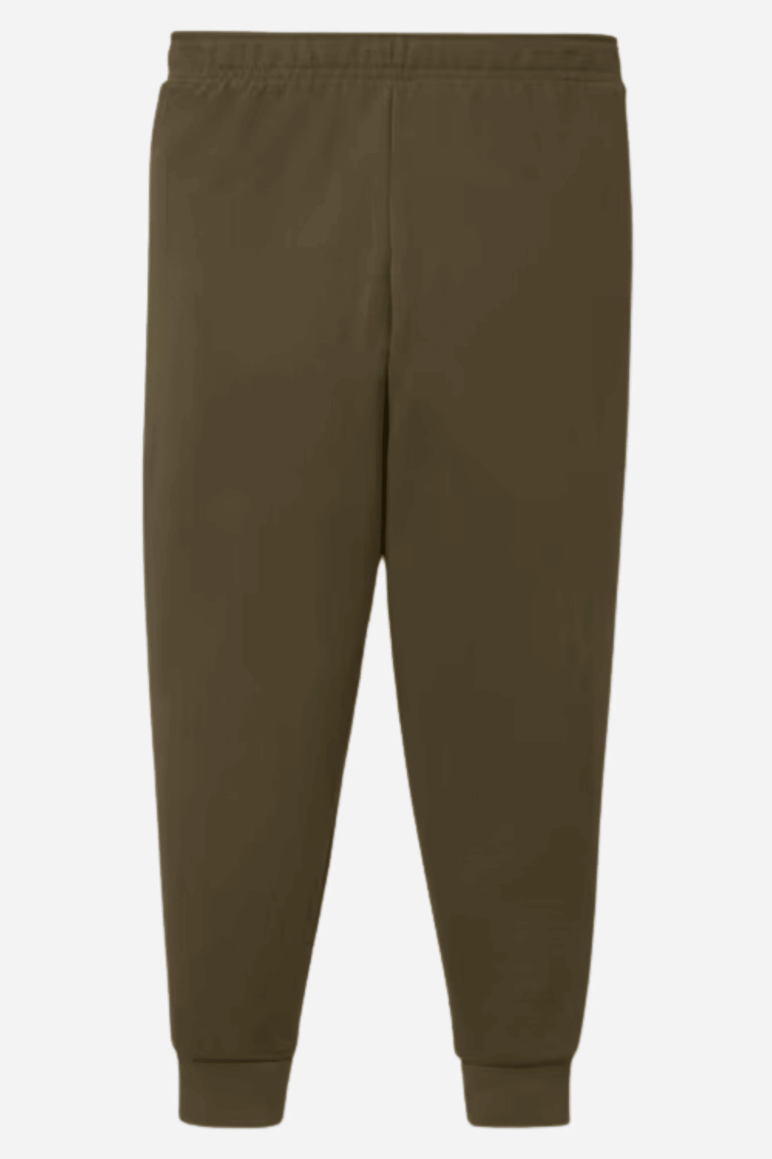 Kids Solid Unisex Sweat pants (terry) Brown